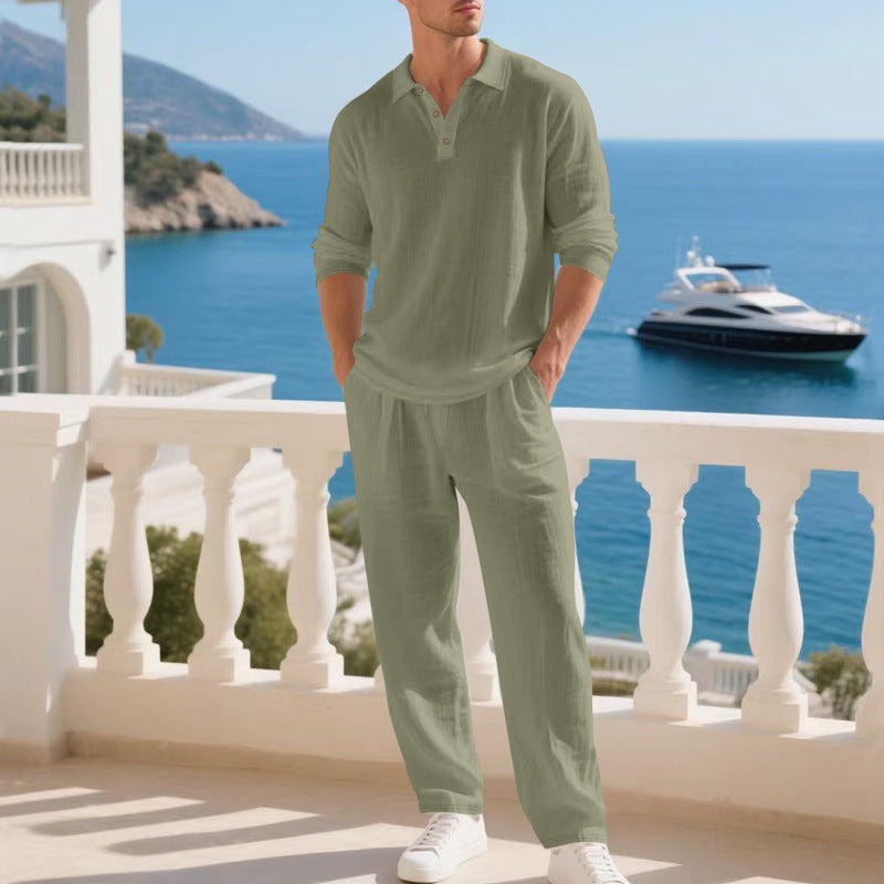 Men's Premium Linen 2-Piece Set