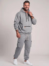 Relaxed-Fit Men Hooded Lounge Set