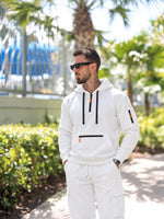 Relaxed-Fit Men Hooded Lounge Set