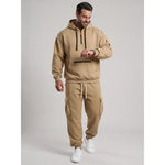 Relaxed-Fit Men Hooded Lounge Set