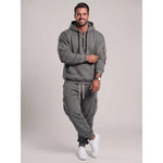 Relaxed-Fit Men Hooded Lounge Set