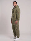 Relaxed-Fit Men Hooded Lounge Set
