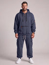 Relaxed-Fit Men Hooded Lounge Set