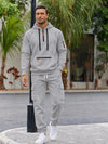 Relaxed-Fit Men Hooded Lounge Set