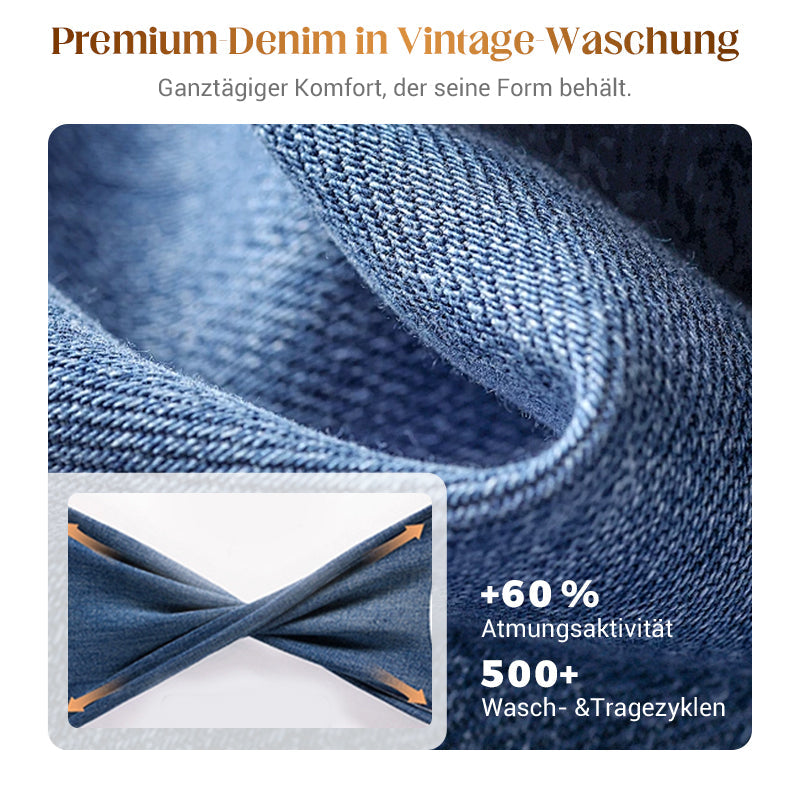 Women’s Retro Cropped Straight-Leg Jeans