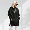 Women's Oversized Hoodie Dress – Casual Longline Pullover