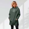 Women's Oversized Hoodie Dress – Casual Longline Pullover