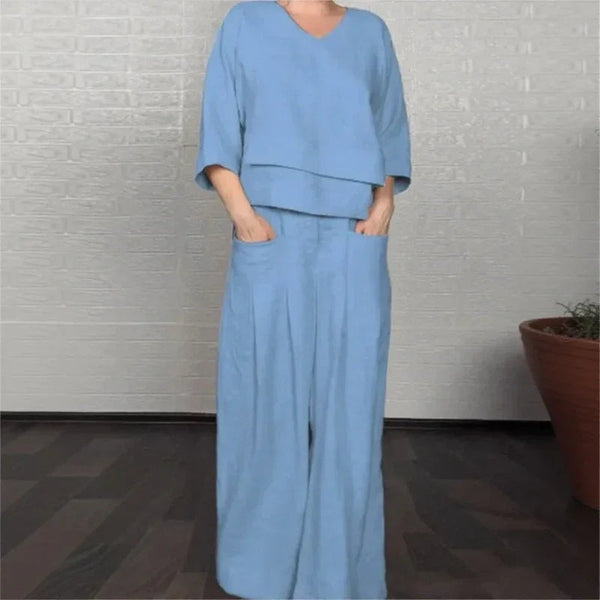 Valenne Linen Cotton Set