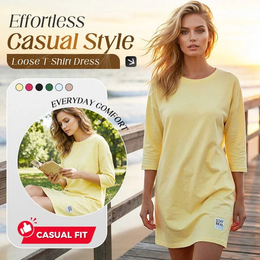 Women's Loose Fit Dress | Comfortable & Flattering Casual Style