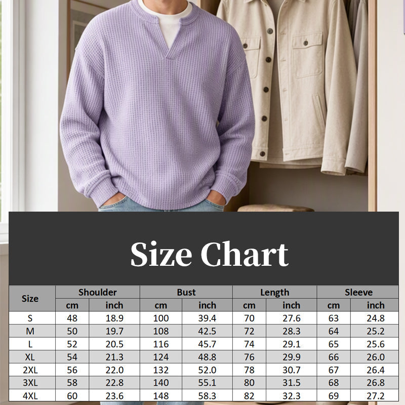 Comfortable Waffle-Knit T-Shirt