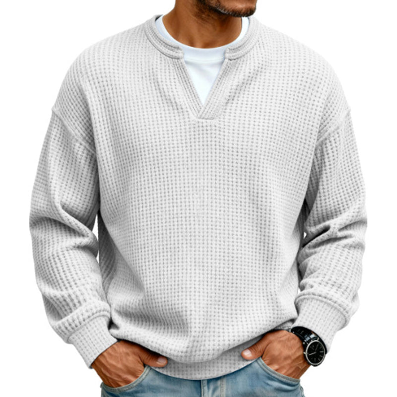 Comfortable Waffle-Knit T-Shirt